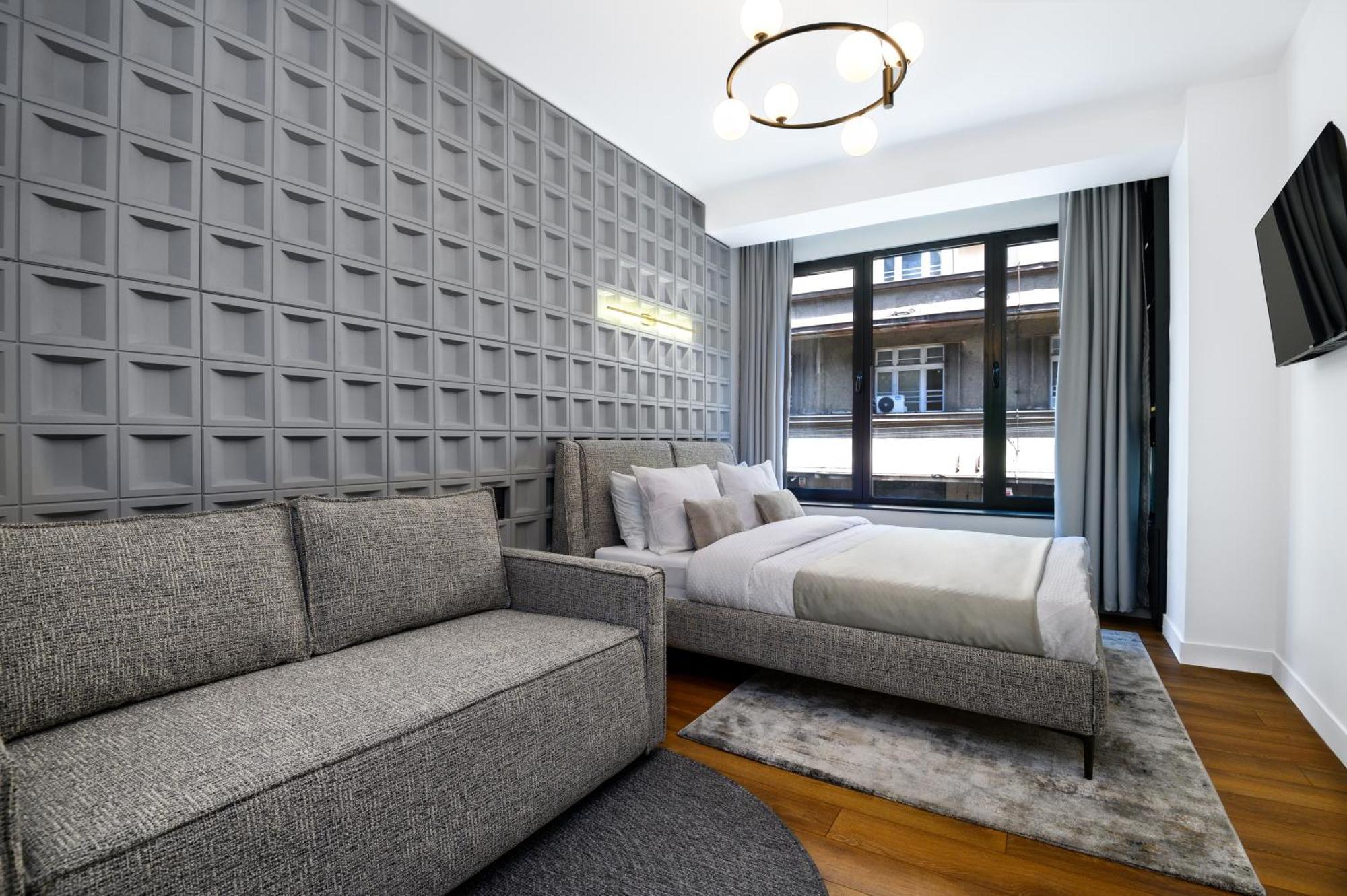 Urban Downtown Luxury Rooms And Suites Belgrad Exterior foto